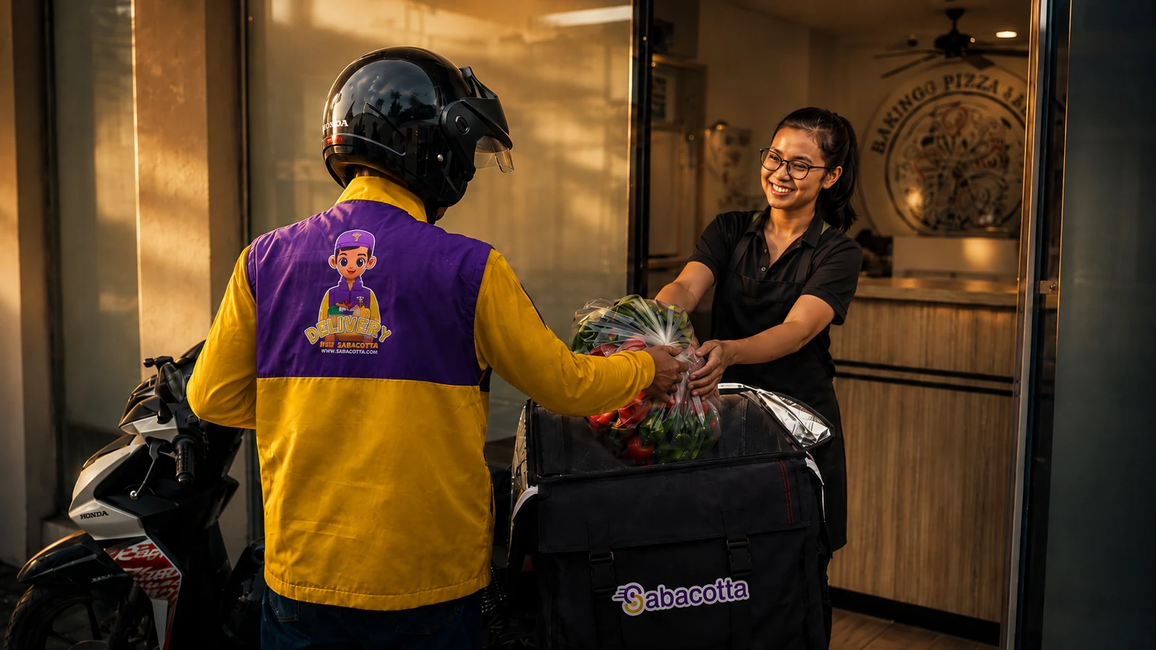 Konfirmasi Proof of Delivery SabaCotta pada saat serah terima
